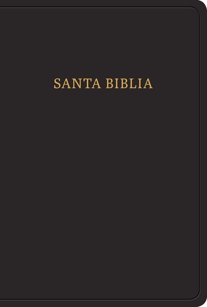 Biblia RVR60 Letra Grande Manual Negro i/piel
