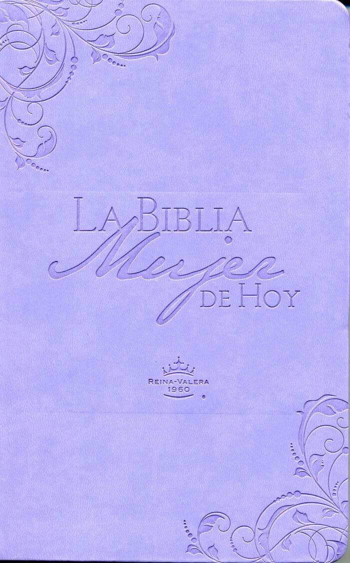 Biblia Mujer de Hoy RVR60 Piel Especial Lila
