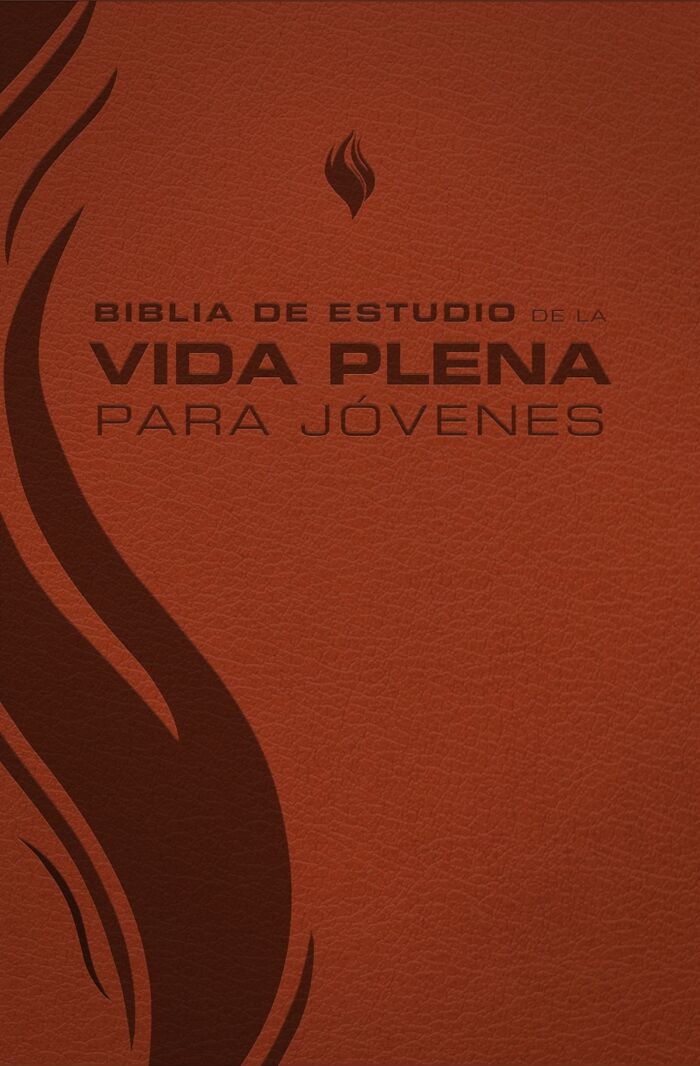 BIBLIA DE ESTUDIO DE LA VIDA PLENA PARA JÓVENES i/piel marrón