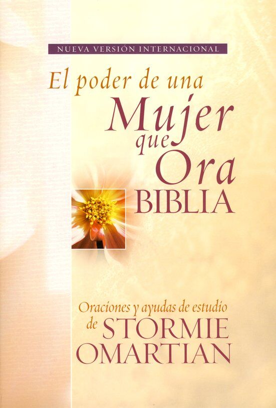 Biblia El Poder de una mujer que ora NVI Tapa Dura