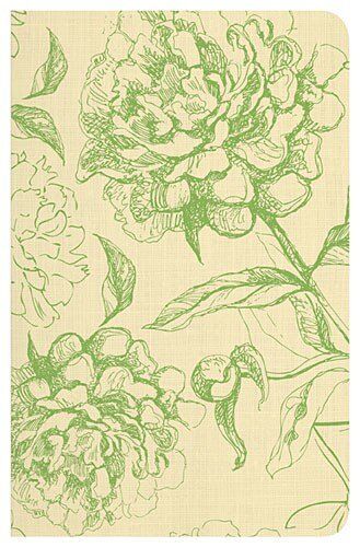 Biblia RVR77 Edición especial Tapa Rústica Verde Floral