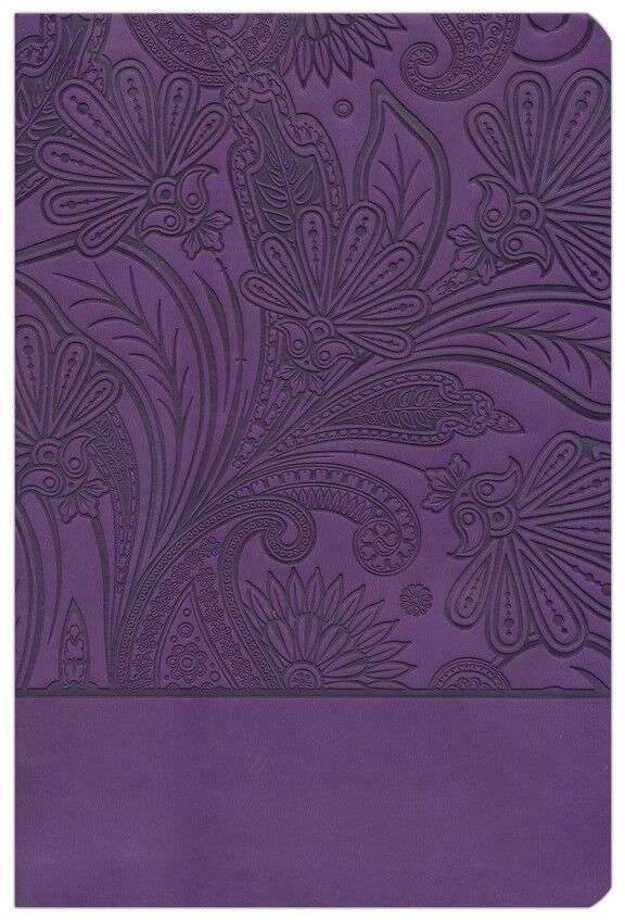 Biblia Mujeres de Propósito RVR60 Piel Italiana Violeta