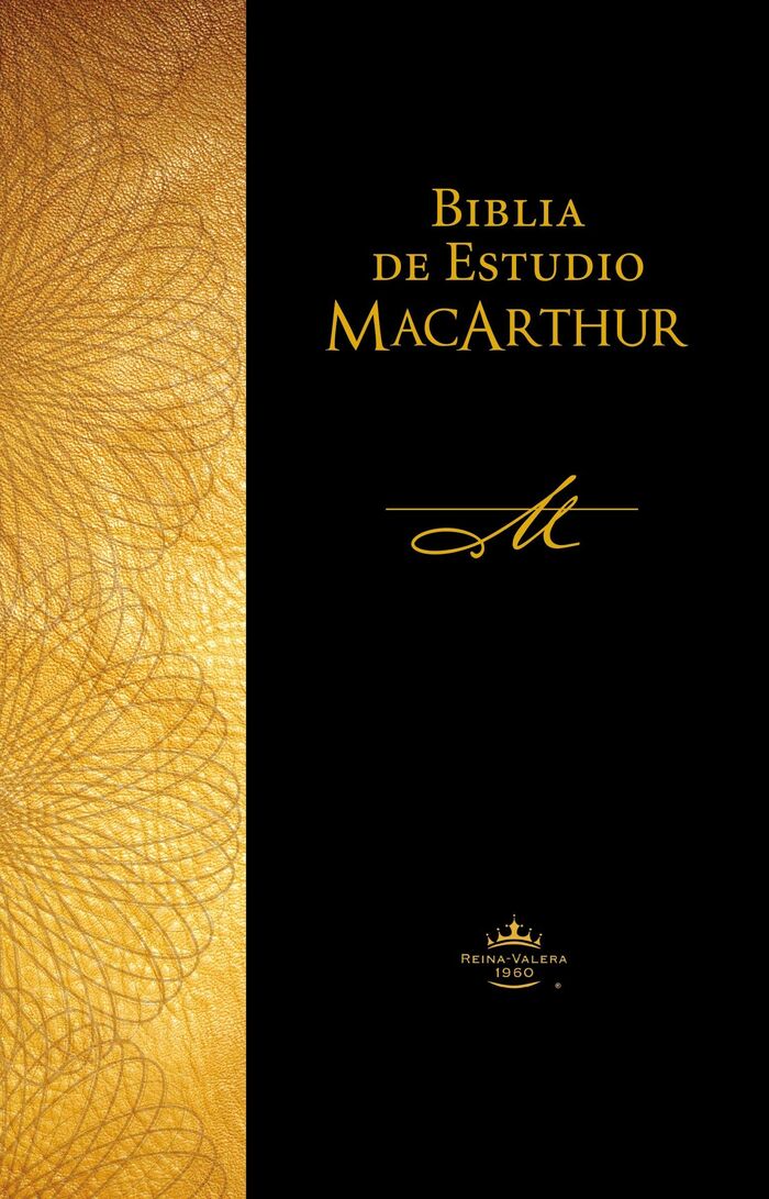 Biblia de estudio Macarthur RVR60 Tapa Rústica