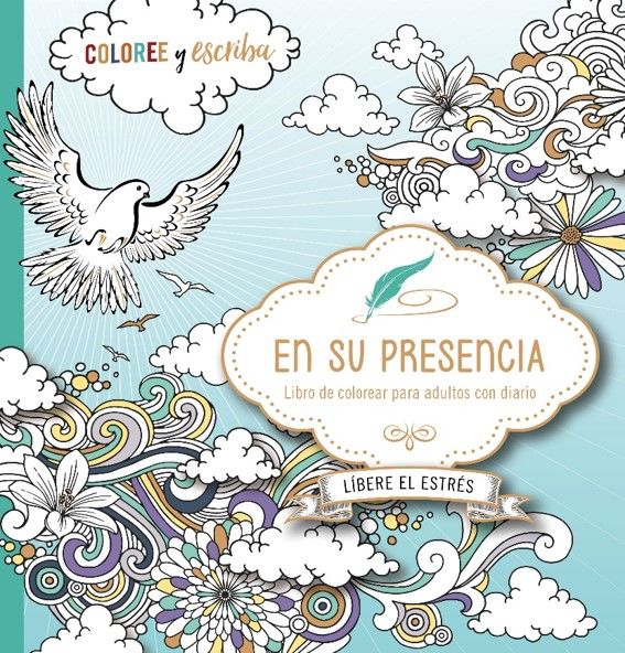 En su presencia - Libro de colorear con diario