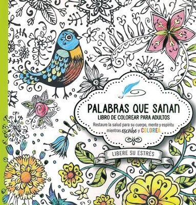 Palabras que Sanan, Libro de Colorear para Adultos