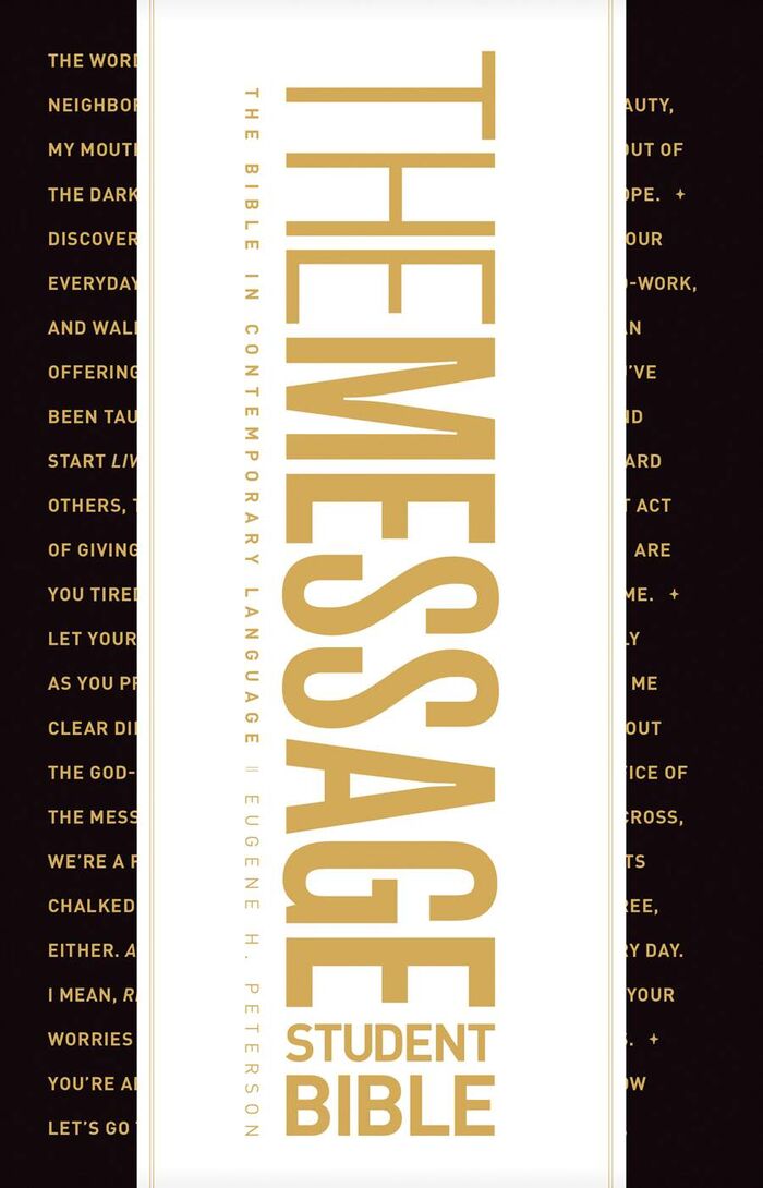 The Message Student Bible, softcover