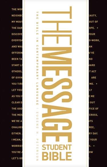 The Message Student Bible, Hardcover