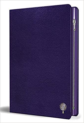 Biblia RVR60 letra grande i/piel morado con cremallera