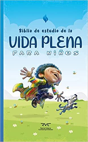 Biblia de estudio de la vida plena para niños RVC Tapa dura azul