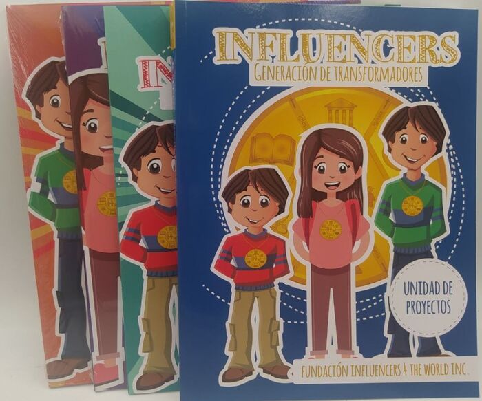 INFLUENCERS - GENERACION DE TRANSFORMADORES (Pack de 4 libros)