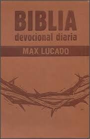 Biblia Devocional Diaria RVR60 i/piel Café (Max Lucado)