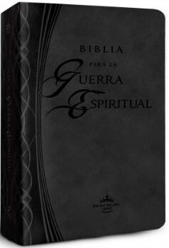 Biblia para la Guerra Espiritual RVR60 Imitación piel Negra con índice