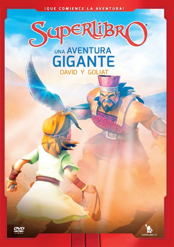 DVD. Súperlibro una aventura gigante. David y Goliat