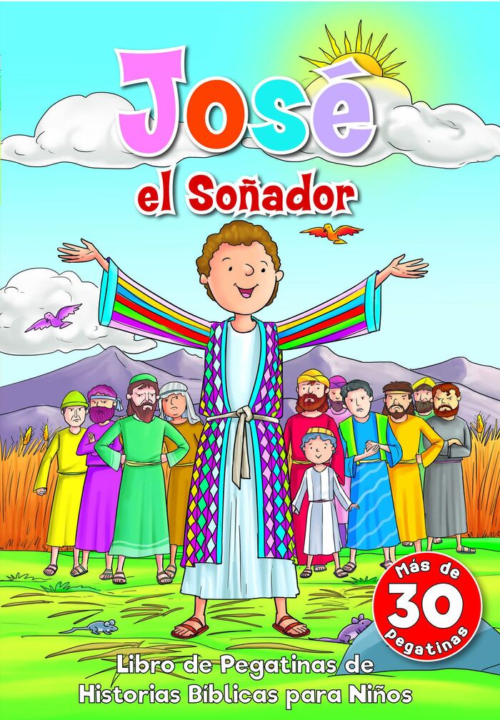 José el soñador - libro de pegatinas