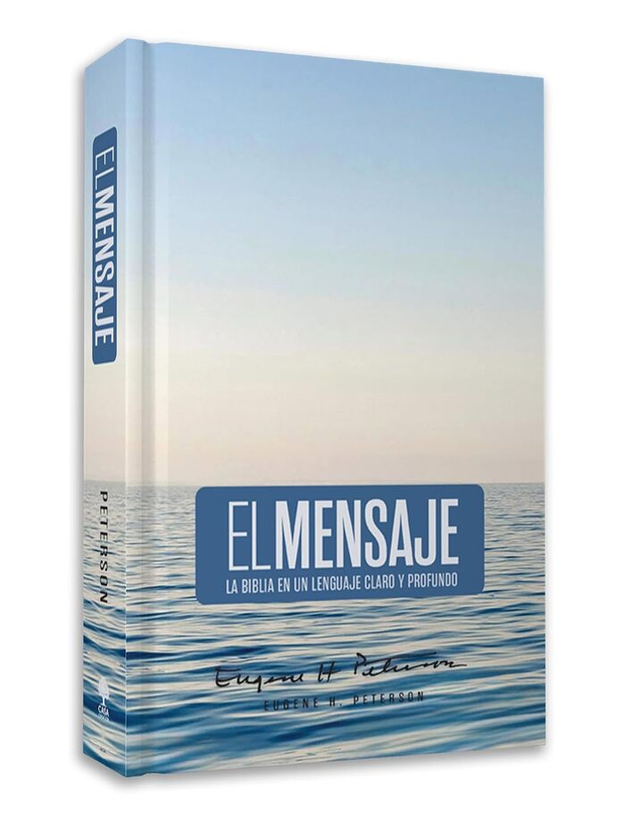 Biblia El Mensaje Tapa dura, Ocean Blue