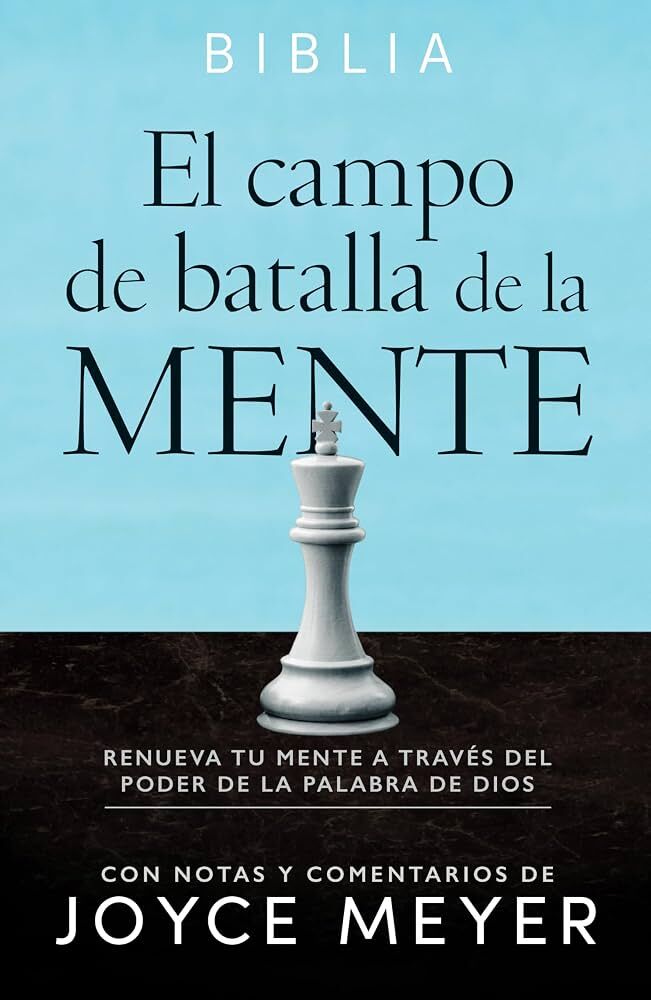 Biblia de estudio RVR60 El campo de batalla de la mente Tapa Dura