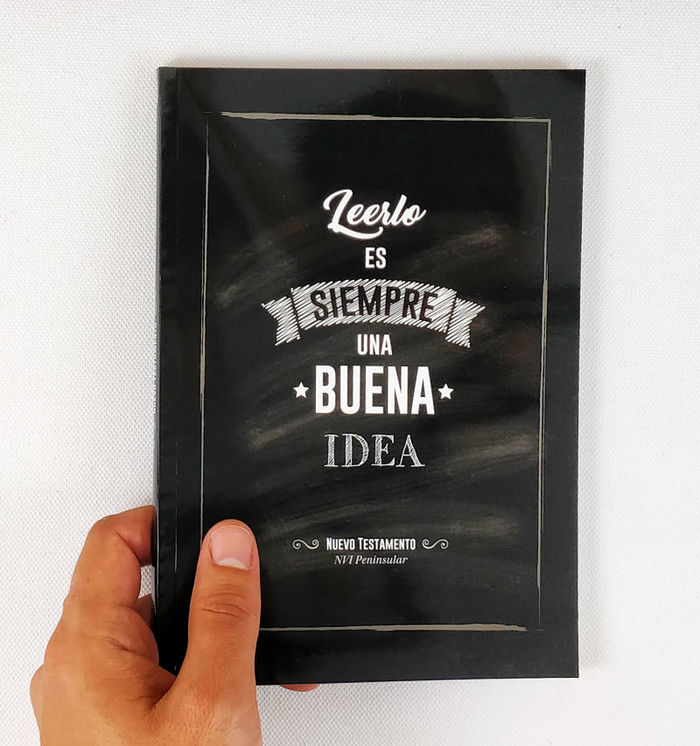 Leerlo es siempre una buena idea... Nuevo Testamento NVI Peninsular LEtra Grande (ultraeconómico)