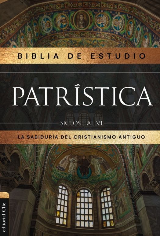 Biblia de estudio Patrística RVR77 tapa dura con índice