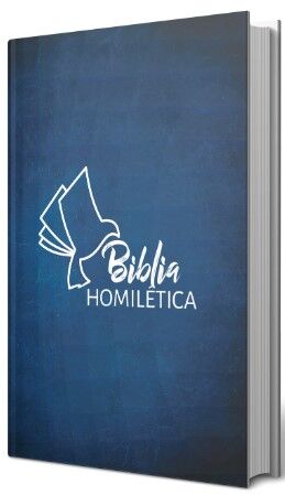Biblia Homilética RVR60 Tapa dura Azul