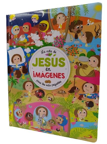La vida de Jesús en imágenes para los más pequeños