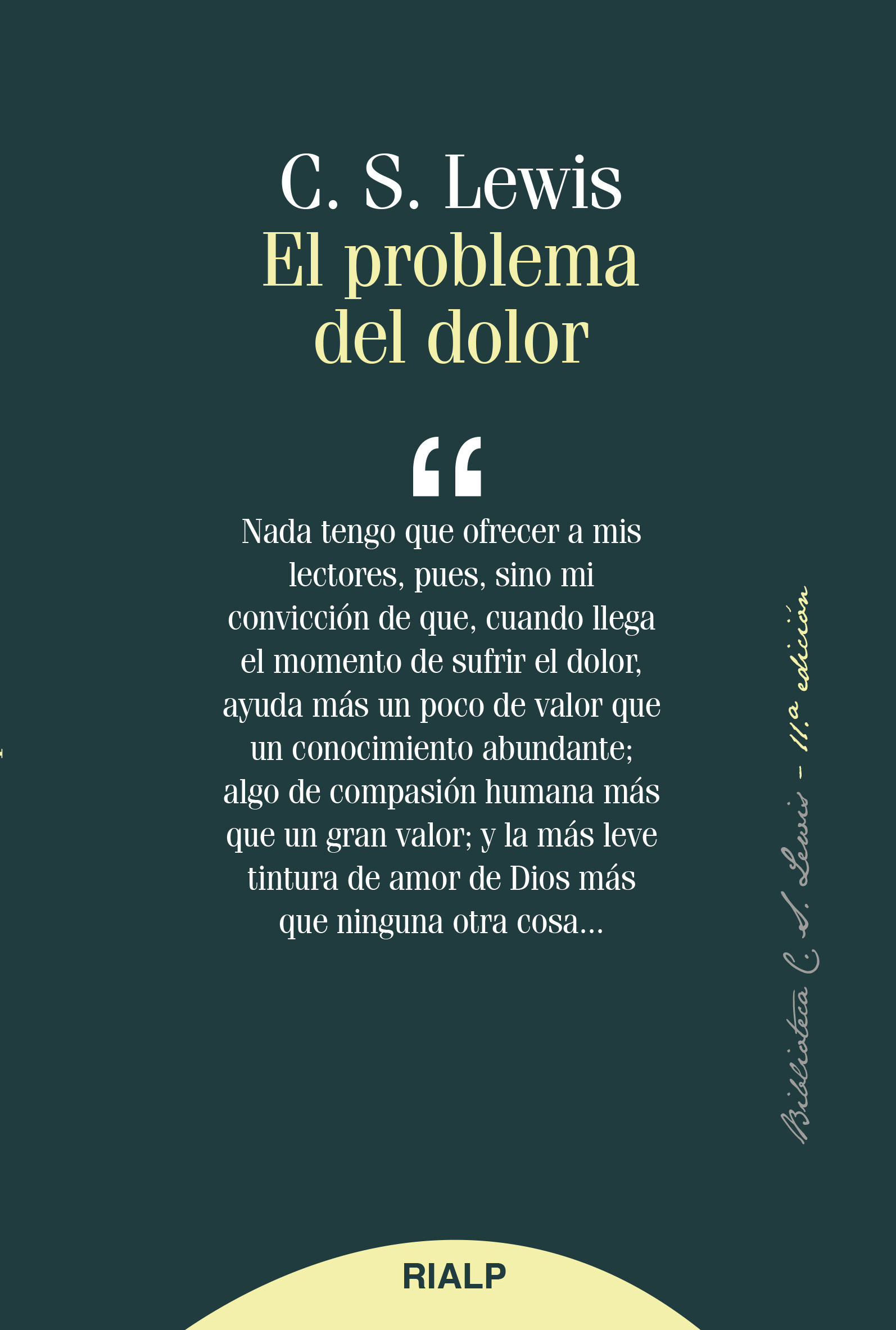 El problema del dolor (11ª edición)