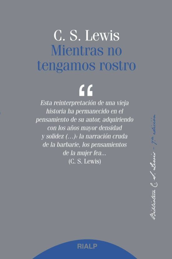 Mientras no tengamos rostro. Nueva edición.