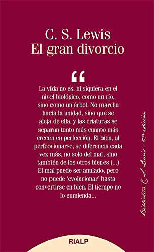 El gran divorcio. Nueva edición.