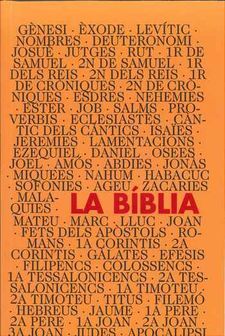 Biblia en català rústica (Edició del 2000 IBEC)
