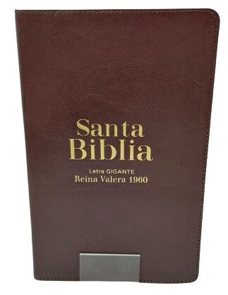 Biblia Tamaño manual Letra Gigante i/piel café CLÁSICA