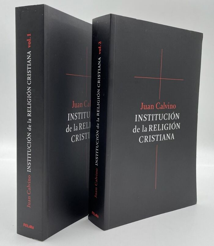Institución de la religión cristiana (2 tomos tapa rústica)