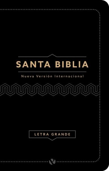 Biblia NVI Letra Grande Tamaño Manual i/piel Negra