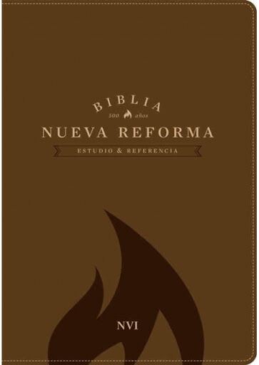 Biblia de estudio Nueva Reforma NVI Piel Italiana Miel