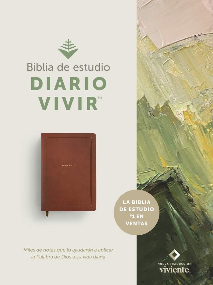 Biblia de estudio del diario vivir NTV i/piel café clásicos