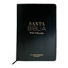 Biblia RVR60 Letra Súper Gigante 19 puntos. Imitación Piel negro. Colección Clásica