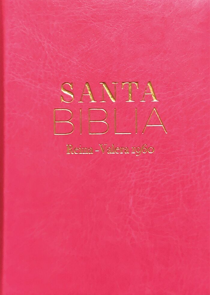 Biblia RVR60 Bolsillo i/piel FUCSIA Colección Clásica