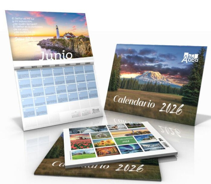 Calendario Abba 2026 Paisajes