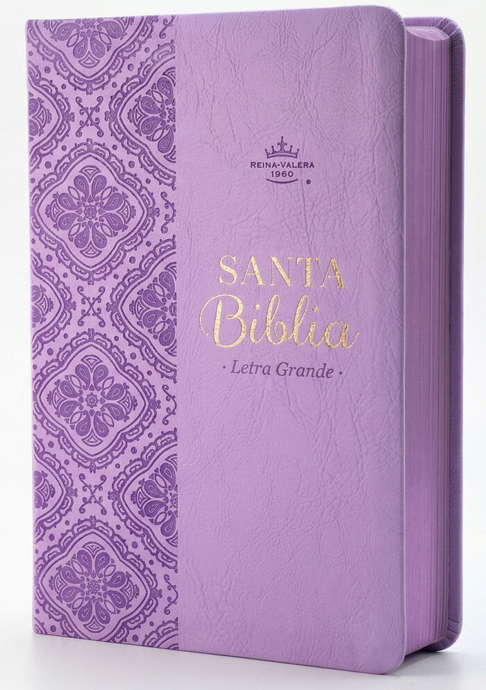 Biblia obsequios y premios RVR60. Letra Grande.Edición Púrpura/Lavanda