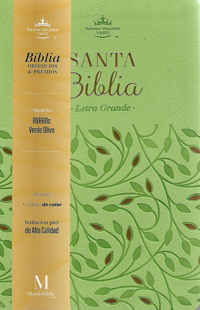 Biblia RVR60 Obsequios y premios VERDE