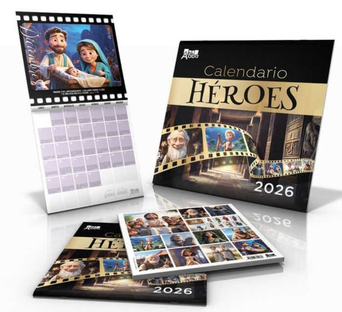 Calendario Abba 2026 Héroes