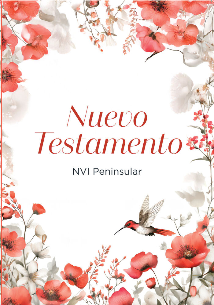Flores Rojas.Nuevo Testamento NVI Peninsular Letra Grande.