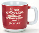 Taza 12 OZ. Colección Luz en el camino. Tú eres mi refugio