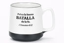 Taza 20 Oz. Hosanna. Batalla de la fe