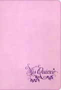Biblia RVR60 Mis Quince i/piel Rosa canto plateado 