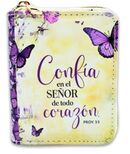 Confía en el Señor. Billetera de bolsillo con cremallera