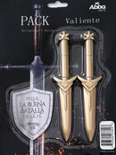 Valiente. Pack creativo 2 bolis + notas adhesivas
