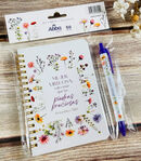 Pack libreta anillas con bolígrafo. Mujer virtuosa