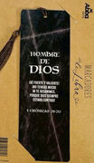 Marcador de libro con Tassel. Hombre de Dios