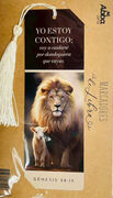 Marcador de libro con Tassel. Yo estoy contigo León