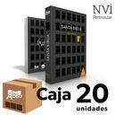 Caja 20 unidades Biblia NVI Peninsular LG Rústica Luz Edición misionera
