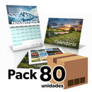 Pack 80 Calendarios Abba 2027 Paisajes